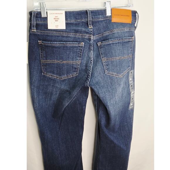Lucky Brand Sweet  Mid Rise Blue  Denim Boot Cut Women's  Jeans Size 4/27 - Picture 11 of 12